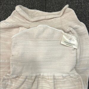 Swaddelini Cream Knit Baby Swaddle